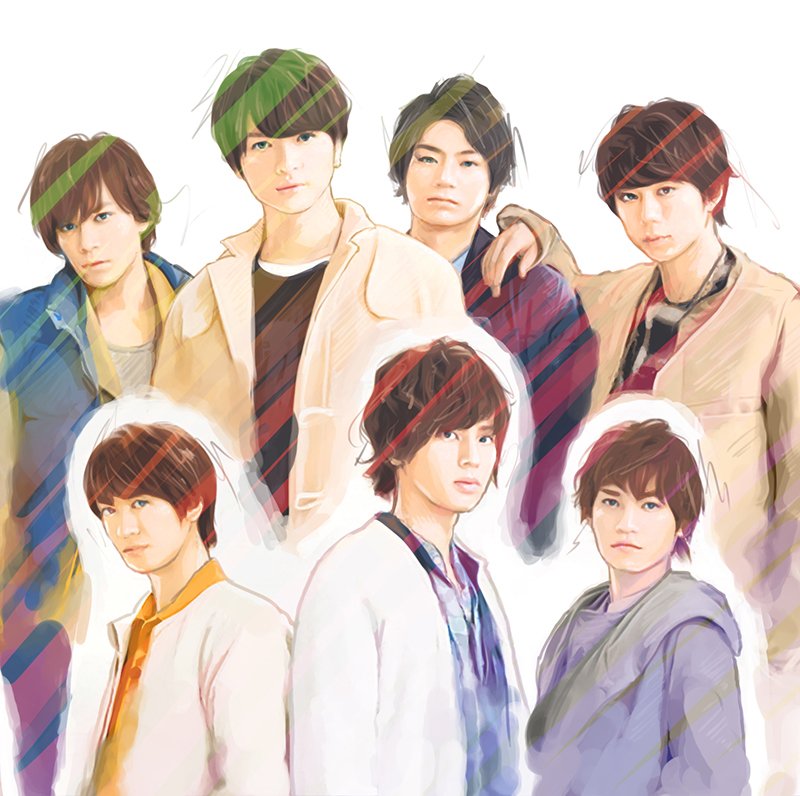 Kis My Ft2 Real Illustration